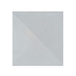 Capac patrat alb gard/stalp 40cm x 40cm